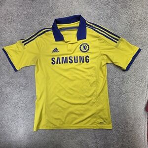 2014 Adidas Chelsea Football Club FC Yellow Jersey Size Large Samsung